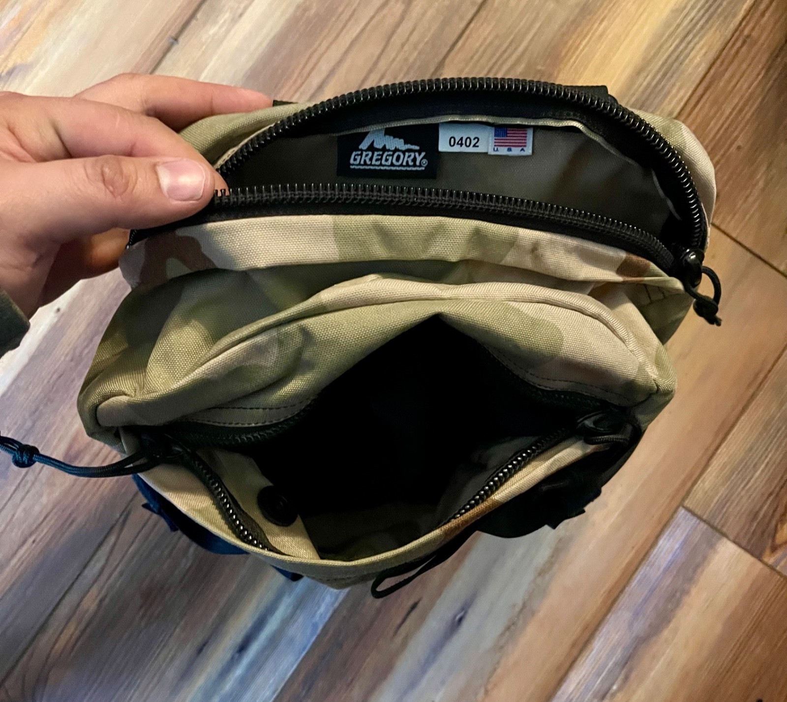 Rare Gregory SPEAR UM21 ELCS Oldgen SOF Buttpack Pouch DCU Camo GWOT MOLLE