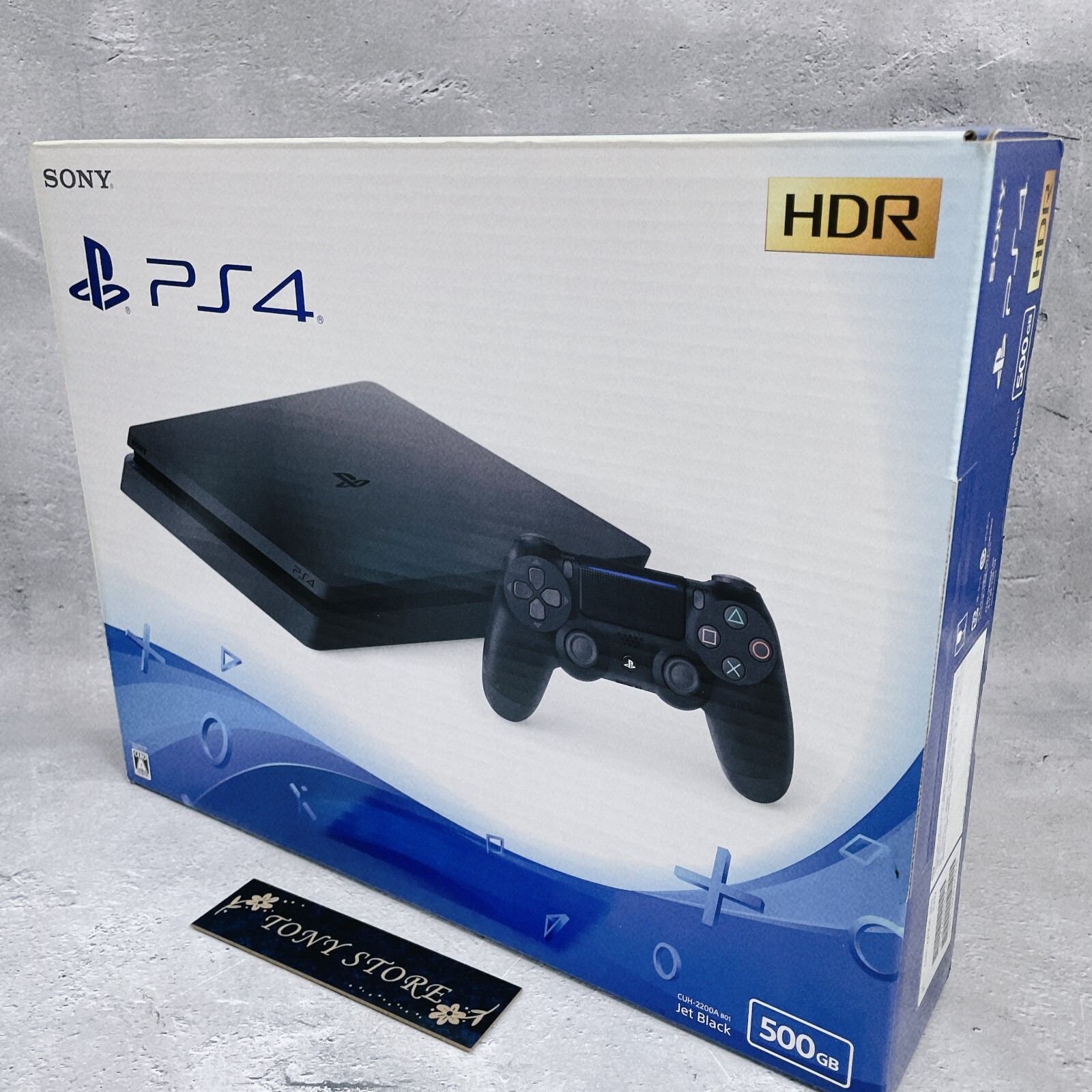 Sony CUH-2200AB01 Home Console Playstation 4 Jet Black 500GB HDMI 2020 JP Game