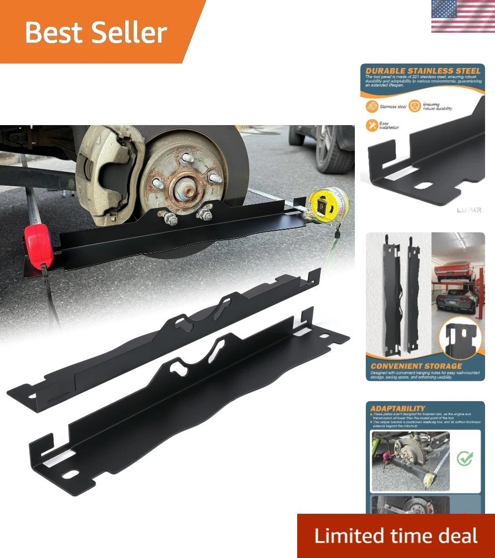 Heavy-Duty Stainless Steel Wheel Alignment Tool - Universal Fit for All Vehicles