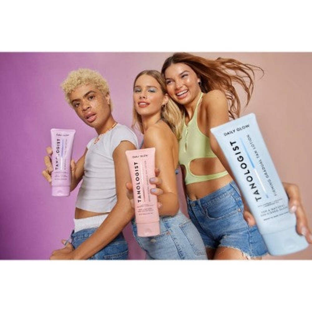 Tanologist Firming Gradual Tan Lotion Medium/Dark 8.45 fl oz - Imperfect Contain