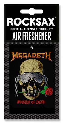 Megadeth - Rocksax - Megadeth - Master of Death - Air Freshener (Vanilla) [New ]