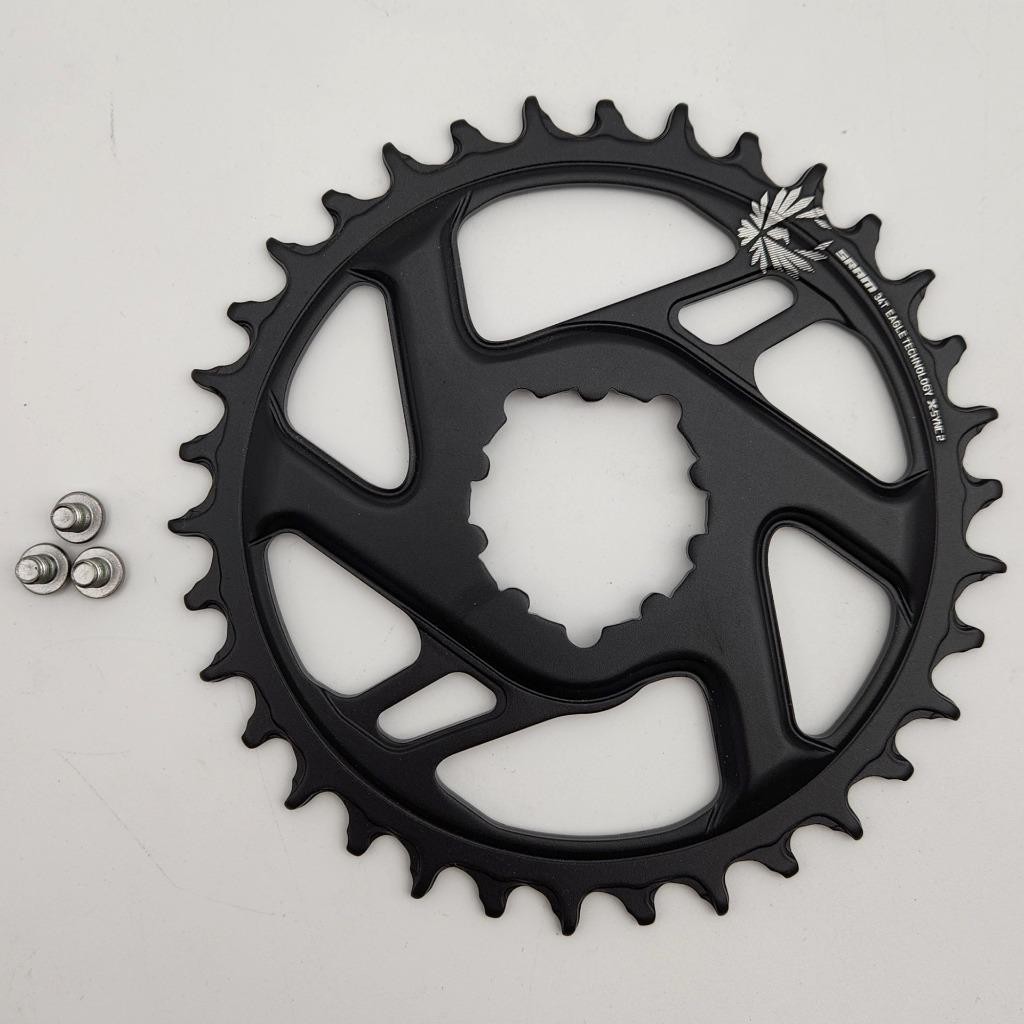 SRAM X-SYNC-2 Eagle 34T Boost Cold Forged 3mm Offset Direct Mount MTB Chainring