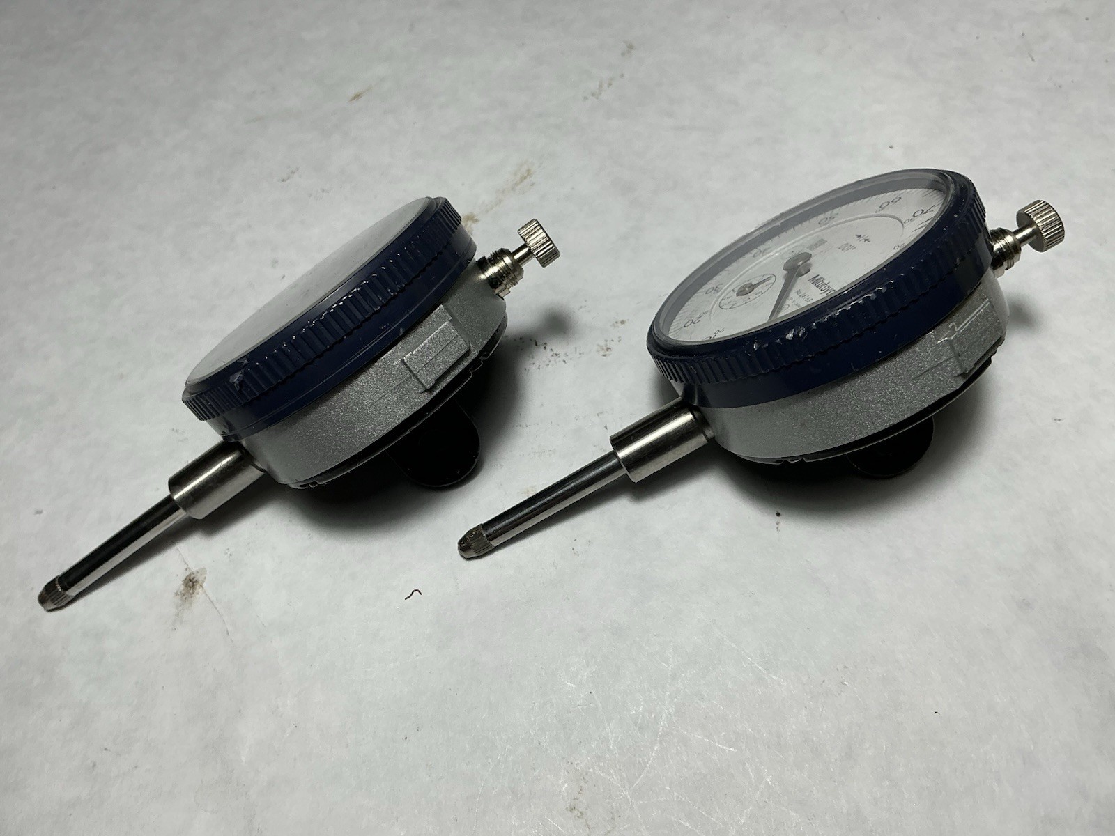 (2) Mitutoyo No. 2416S Dial Indicator