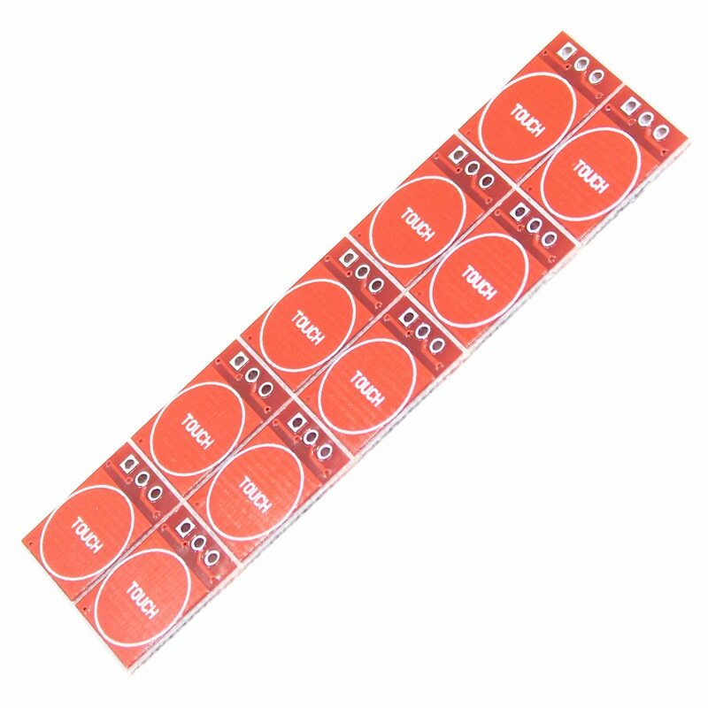 10pcs TTP223 Capacitive Touch Switch Button Self-Lock Module Sensor for Arduino
