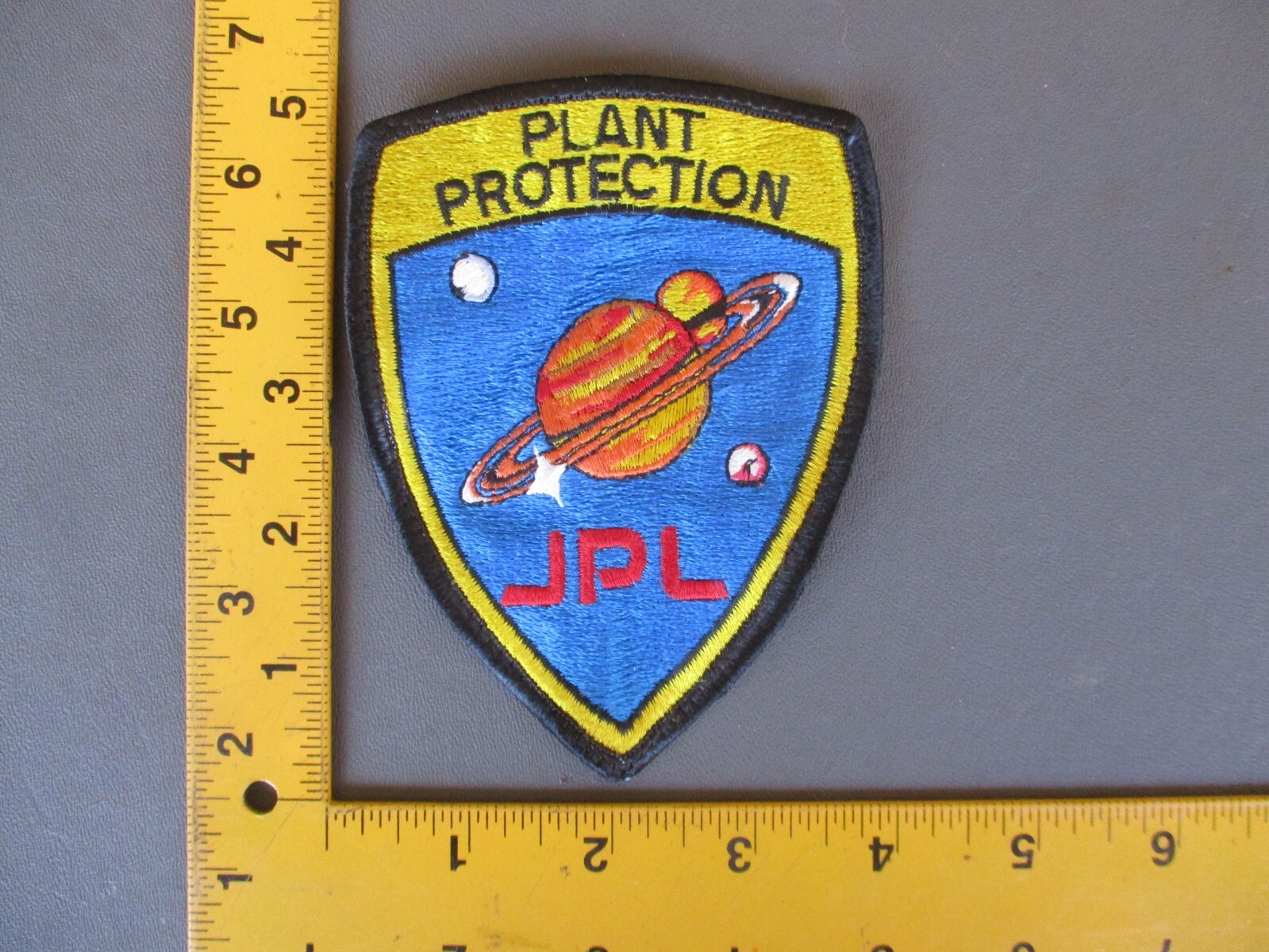Vtg JPL, Jet Propulsion Laboratory PLANT PROTECTION Patch, #1