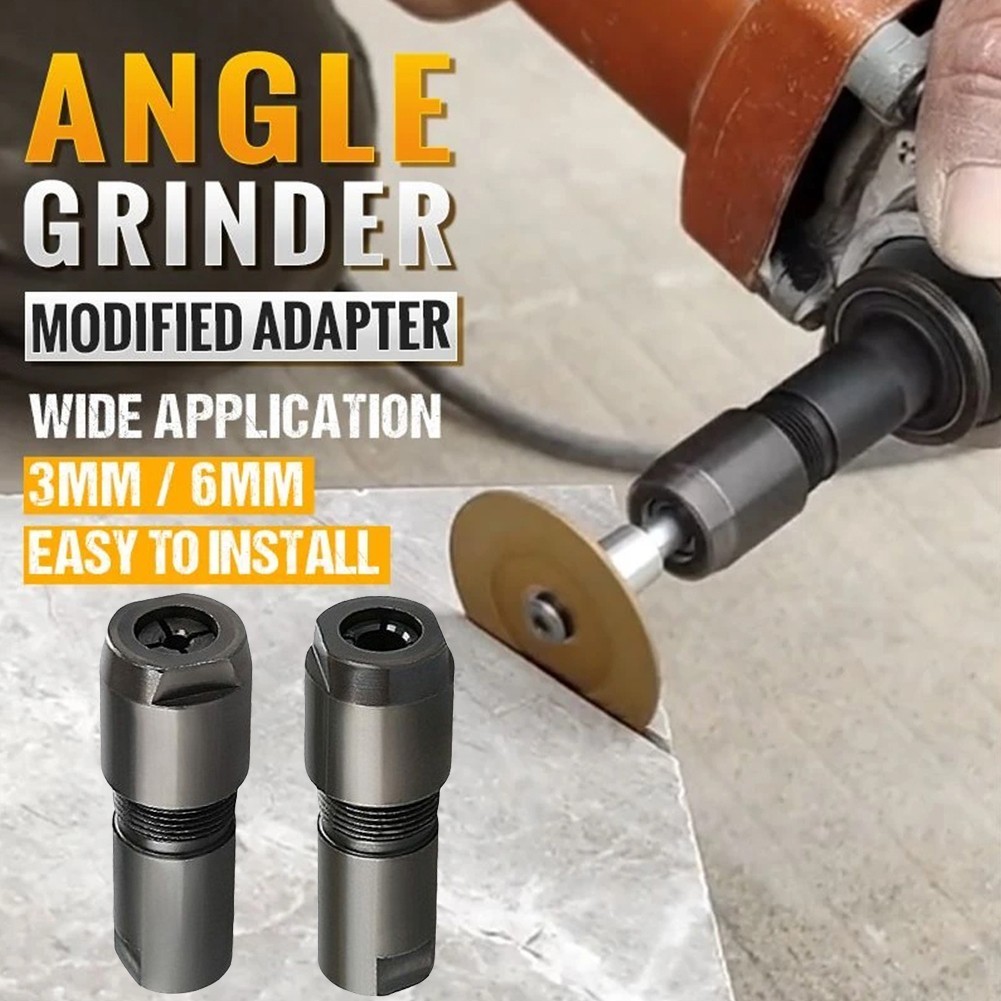 2pc Angle Grinder Modified Adapter Easy Installation High Carbon Steel