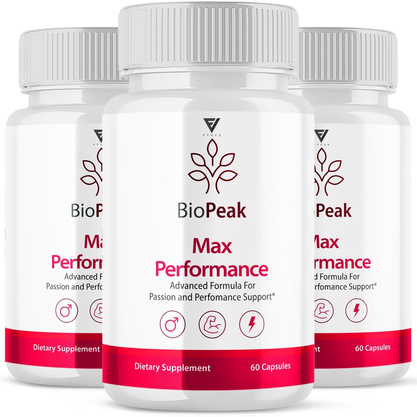 (3 Pack) BioPeak Capsules, BioPeak Advanced Formula Daily Support (180 Capsules)