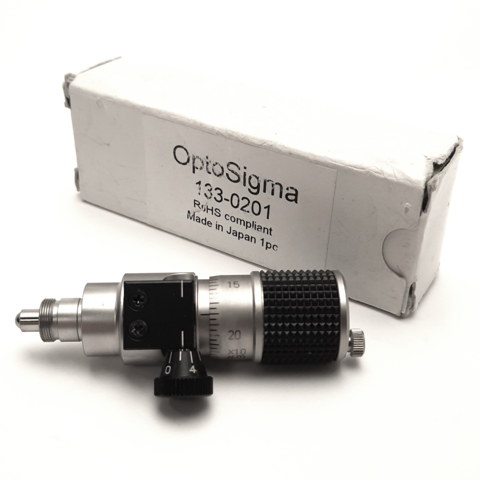 OptoSigma 133-0201 Differential Micrometer Head 13mm Travel, 0.5µ Resolution
