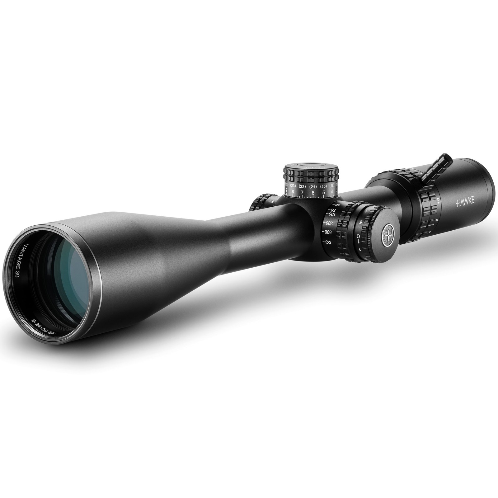 HAWKE Vantage HD 30 6-24x50mm SF LR2 Dot Reticle Riflescope (14420)