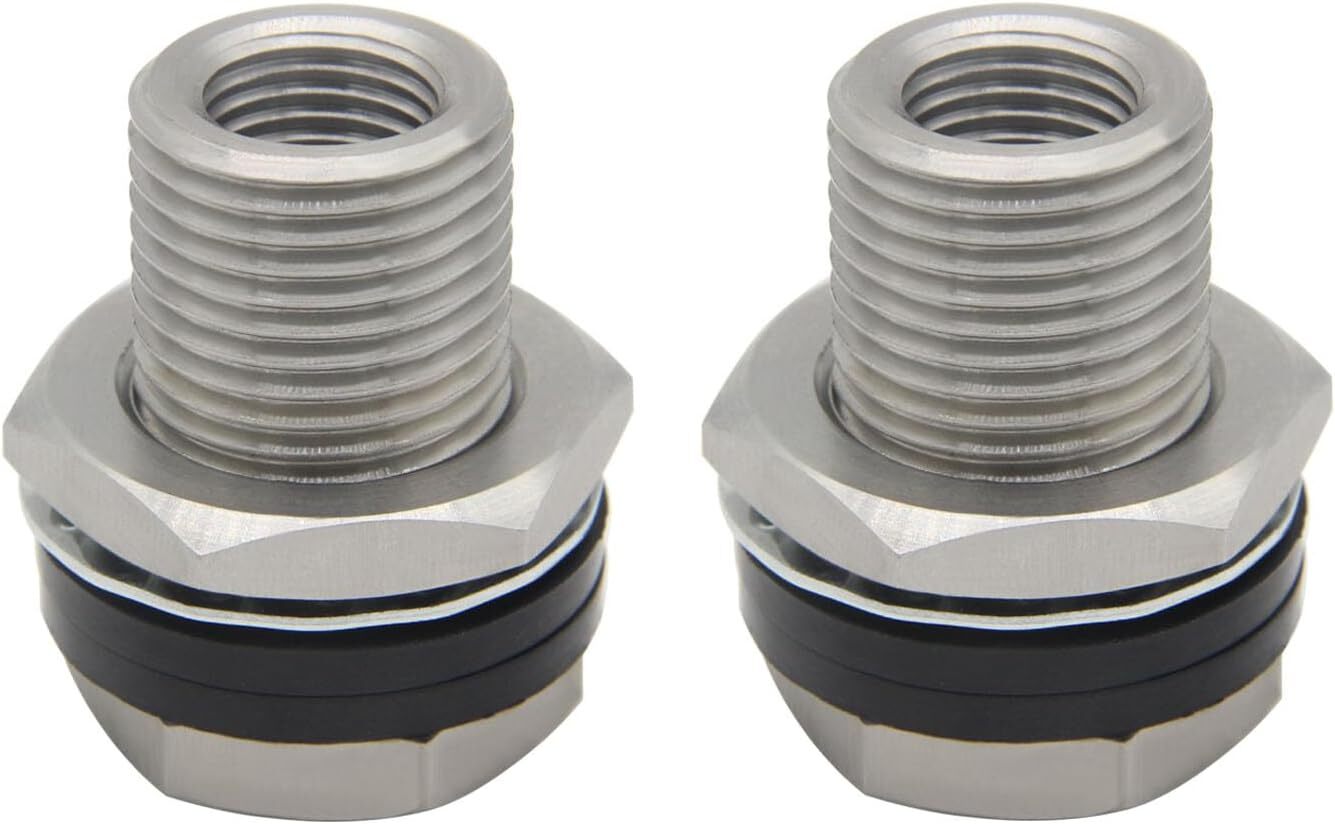 Stainless Steel Bulkhead Fitting 1/4" Npt Female Bulked Coupler Thru-bul