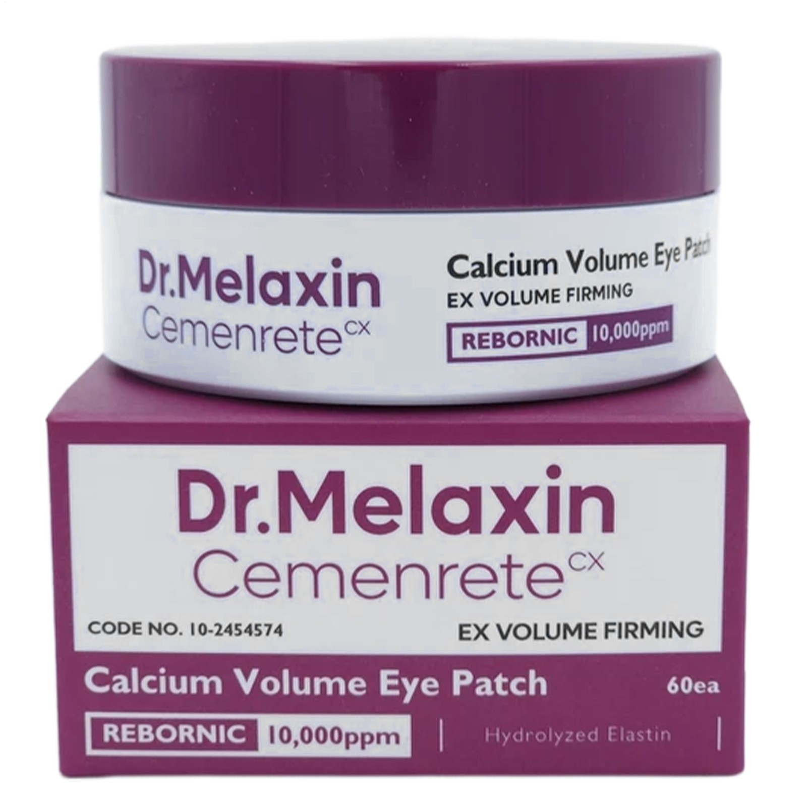 Dr.Melaxin Cemenrete Calcium Volume Eye Patch 60pcs Moisture Bright K-Beauty