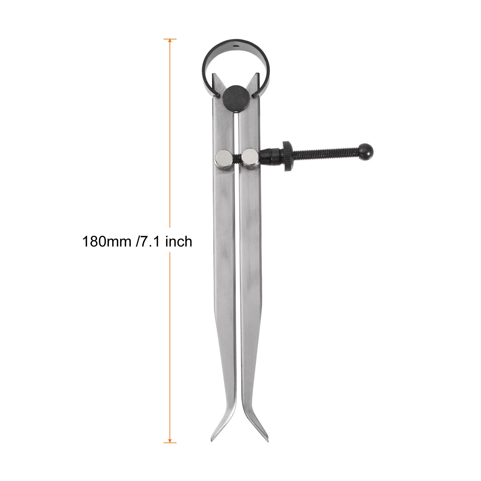 Spring Joint Caliper 6" 150mm Adjustable Spring Inside Caliper with Solid Nut