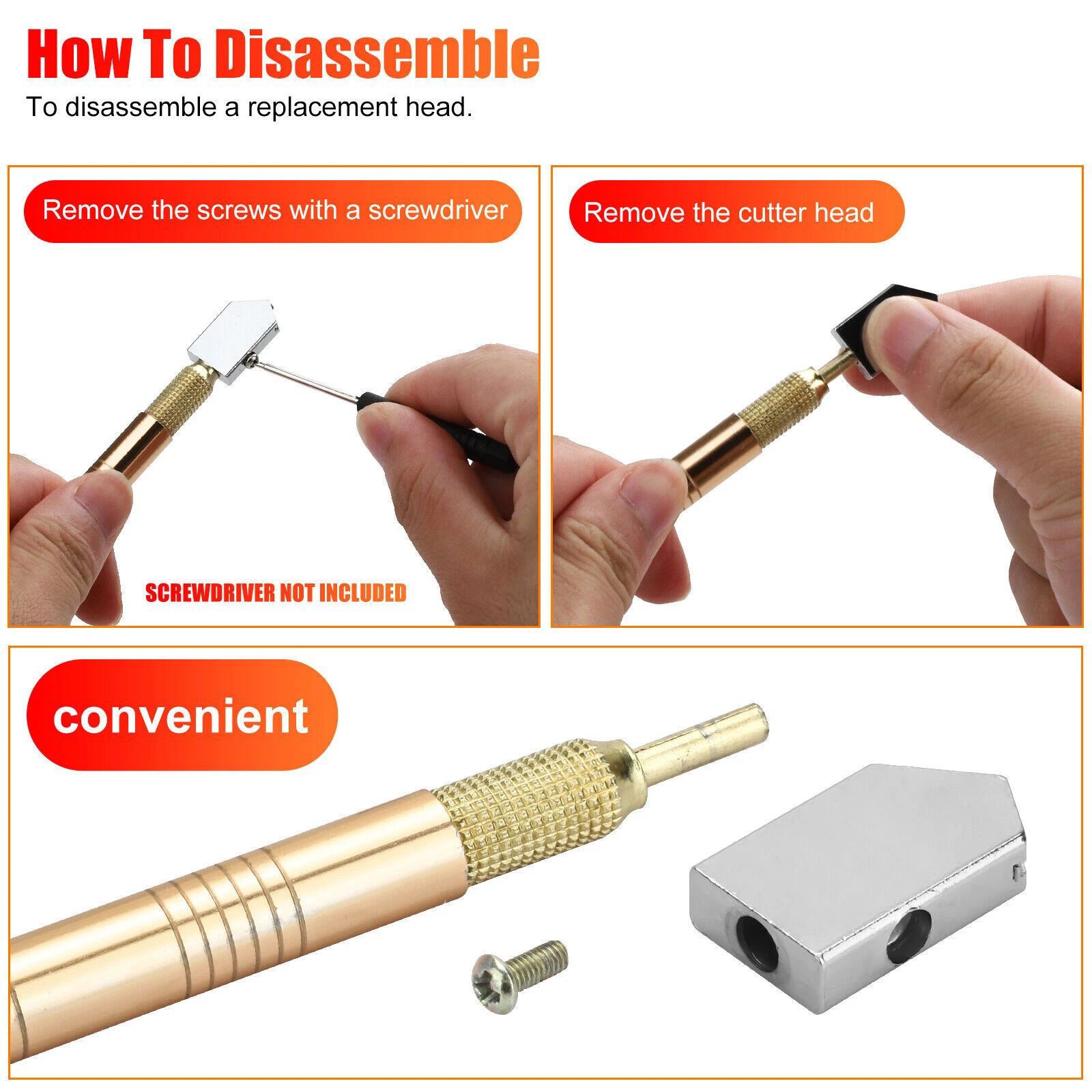 25*14mm Blade Size Professional Diamond Glass Cutter ideal tool for DIY