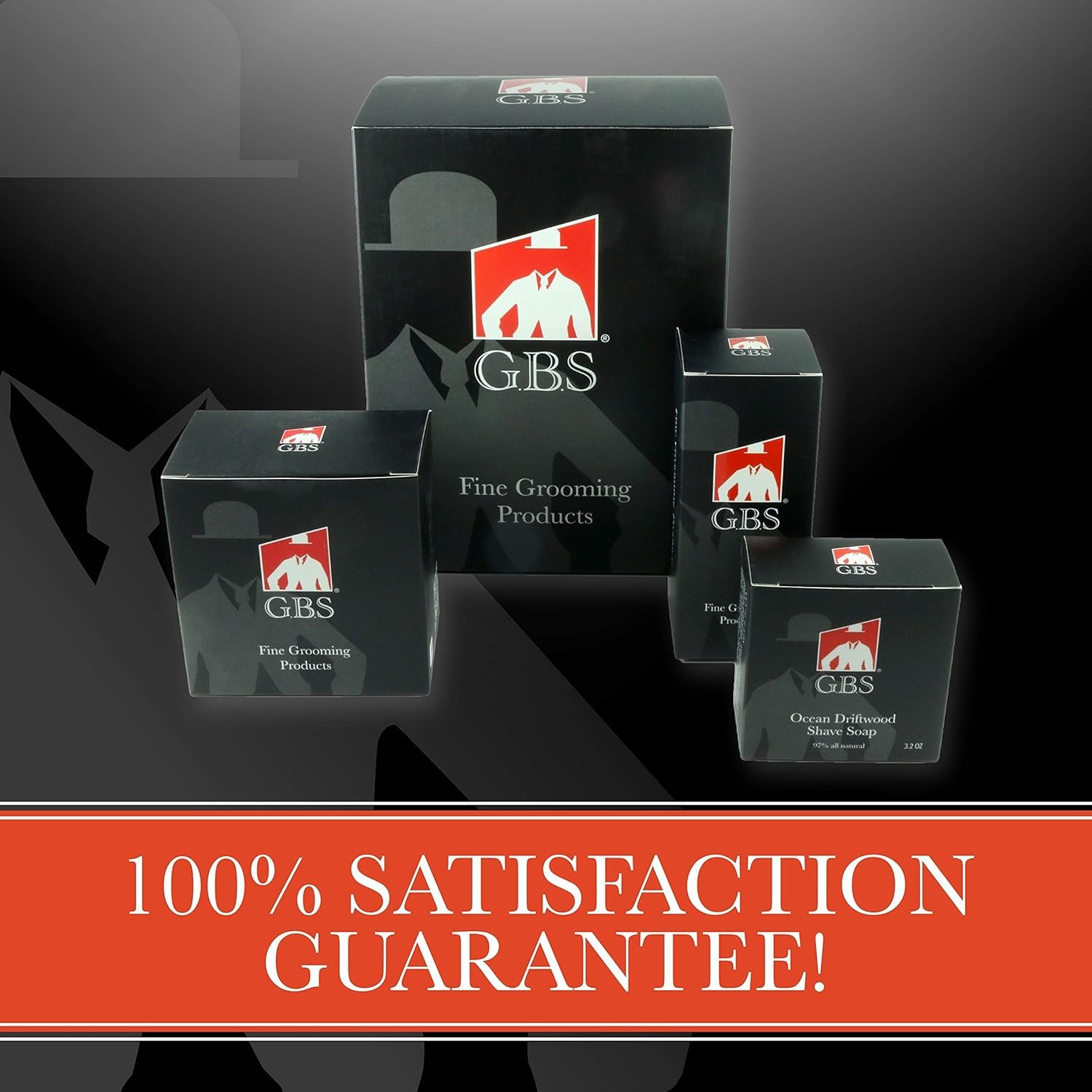 G.B.S Barber Strop, 3in by 26in Black