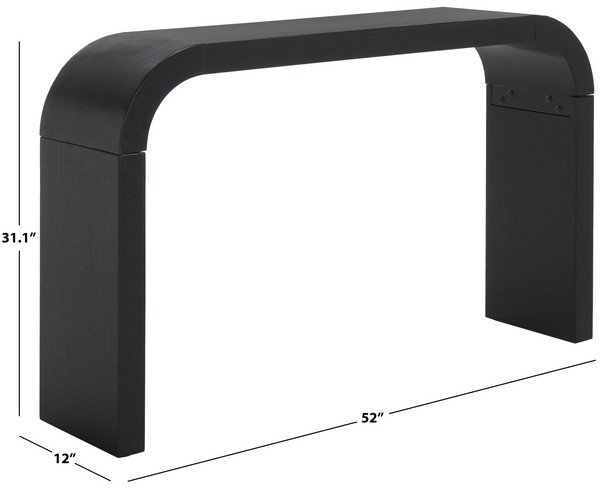 Safavieh LIASONYA CURVED CONSOLE TABLE, Reduced Price 4172700590 CNS6604C