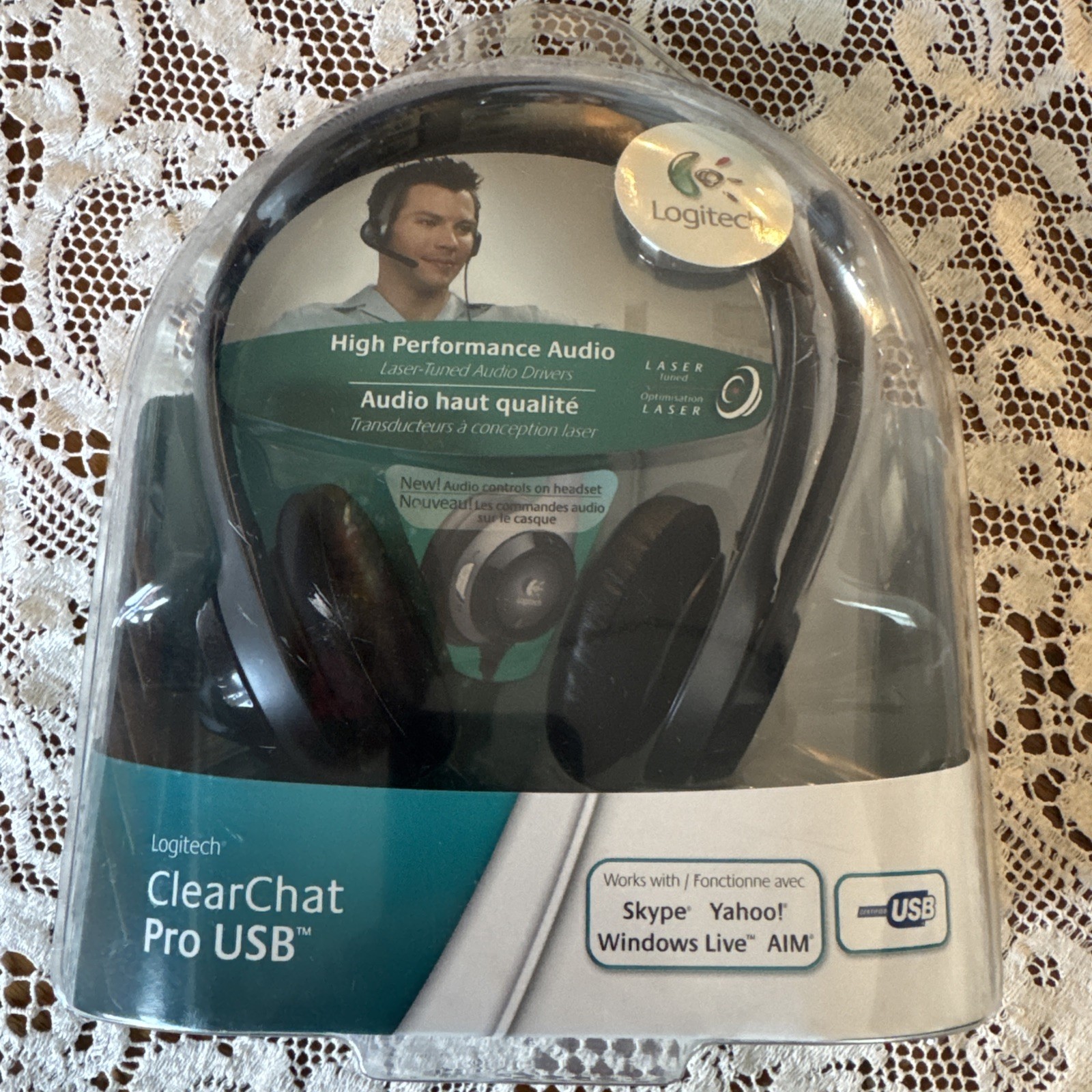 Legitech Clearchat Pro USB. New In Package, Still Sealed, Never used