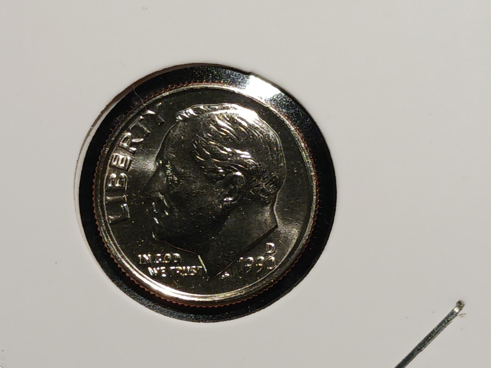 1990 D Roosevelt Dime BU