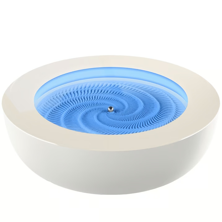 Homedics Drift Sandscape 21" Table Cream ST-400-CE New in Box