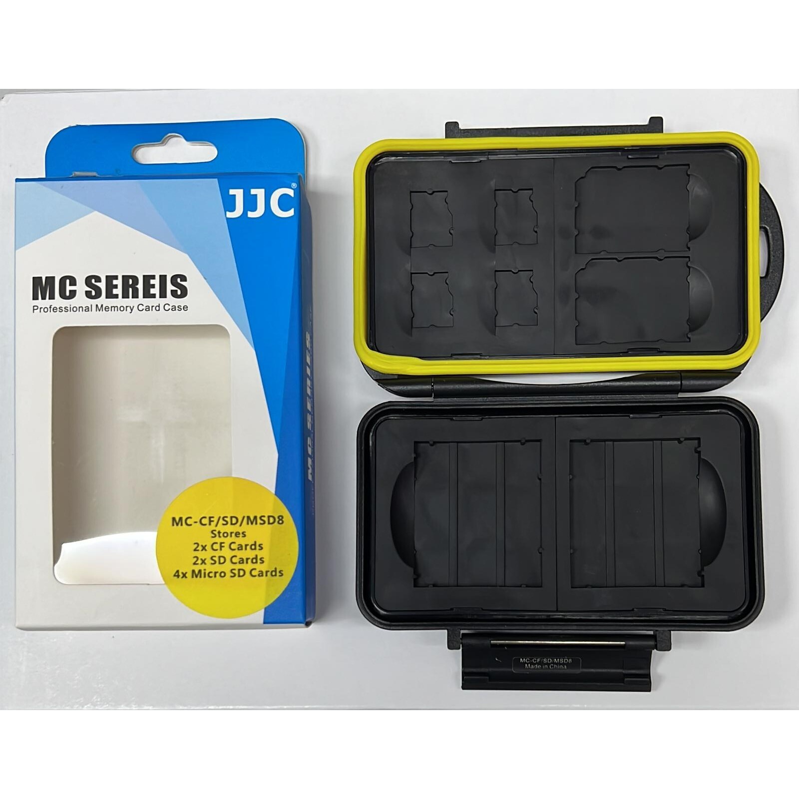 Generic JJC MC-CF/SD/MSD8 Rugged Water-resistant Memory Card Case US*us