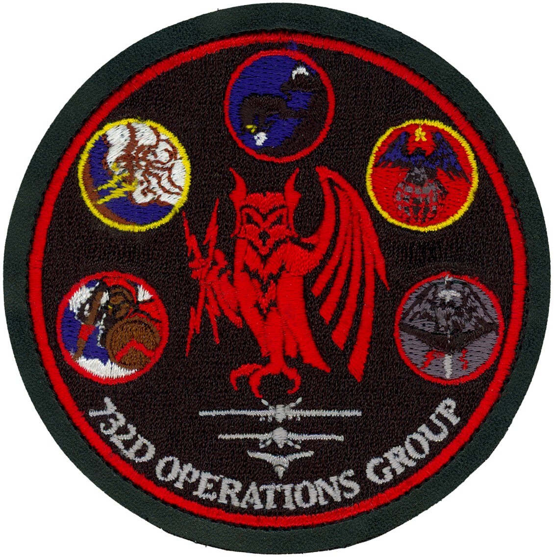 USAF  732d OPERATIONS GROUP GAGGLE PATCH