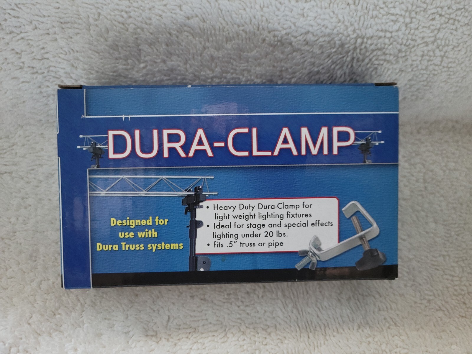 American DJ Dura Clamp Heavy Duty Clamp for Light Bridge One Sys 1/2" Truss