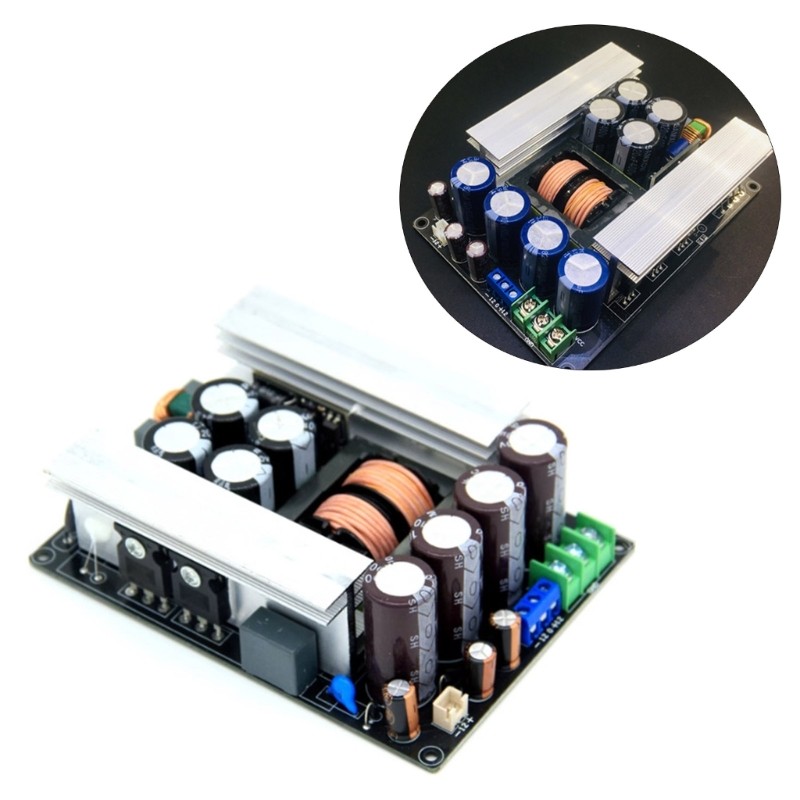 High Efficiency 1500W Soft Switching Amplifier Board Double Voltages Output