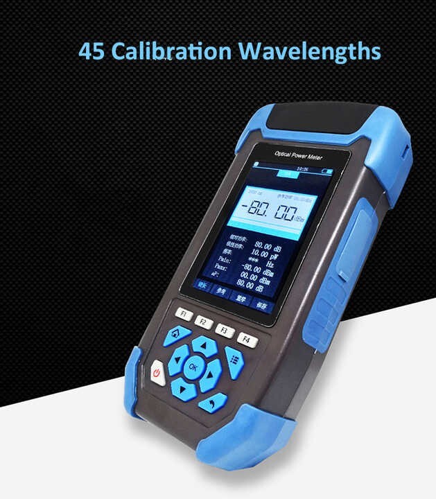 Digital Power Meter Precision Optical Power Meter A Type with Range -80-+10dBm