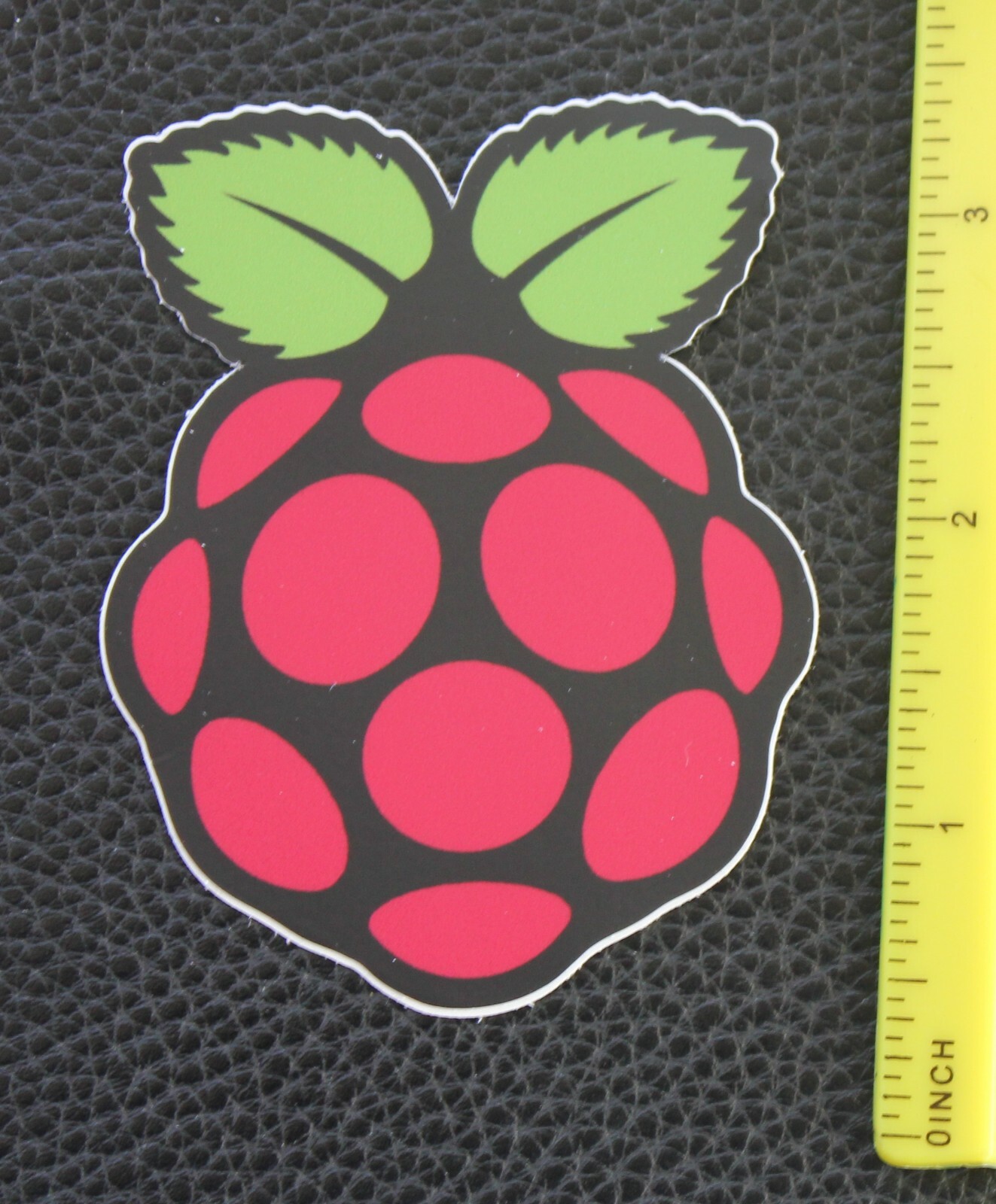 Raspberry Pi Logo 3 inch Vinyl Sticker Computer IOT Coding Python bottle laptop
