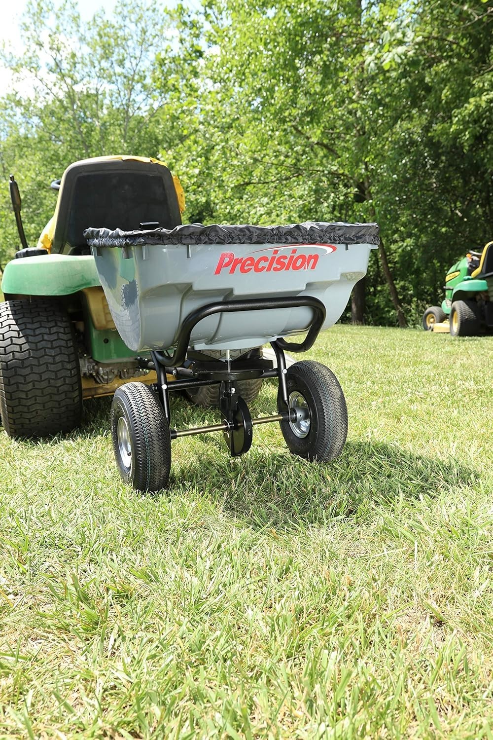 75-Pound Capacity Tow-Behind Semi-Commercial Broadcast Spreader