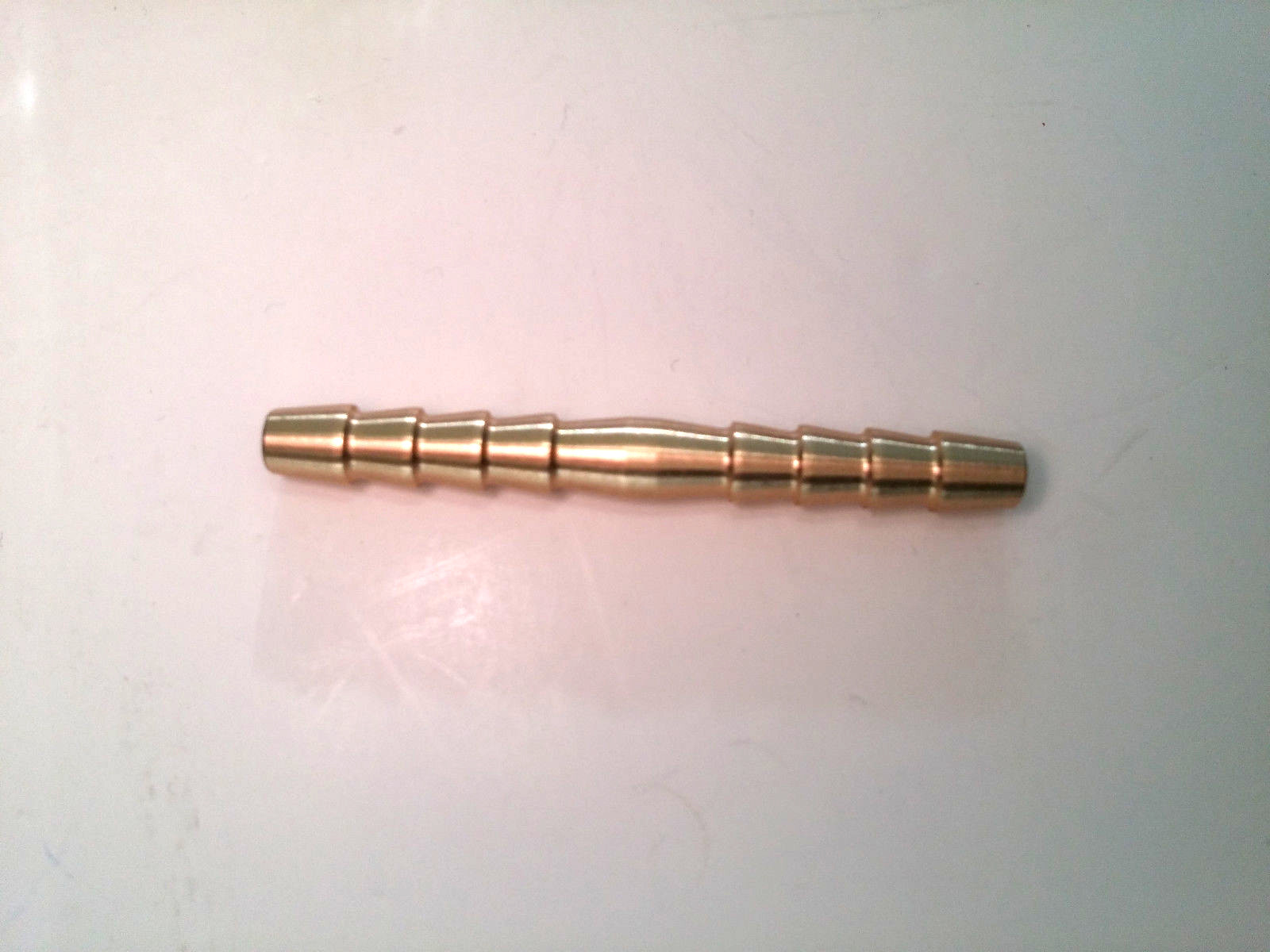 Metal Brass Straight Hose Joiner Barbed Connector Air Fuel Water Pipe Gas Tubing