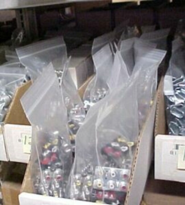 10 RCA Jacks, 6 Position 3 Channel PCB Mount Color Coded, Salvage Freight, New