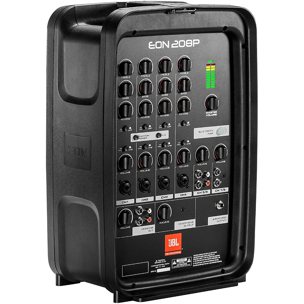 JBL EON208P 300W Packaged PA System LN