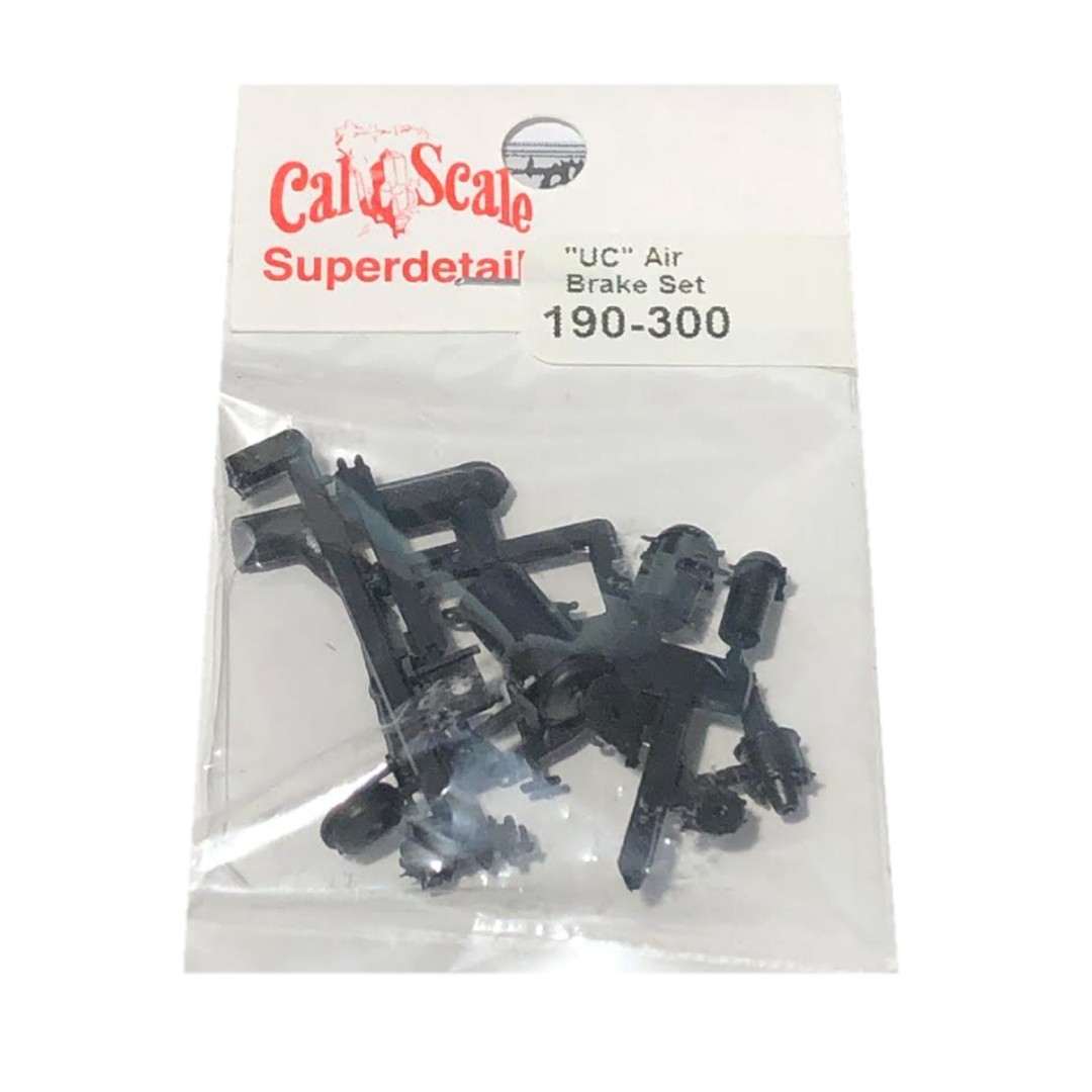 NEW Cal Scale 190-300 UC Air Brake Set System Standard Steel Passenger Cars HO