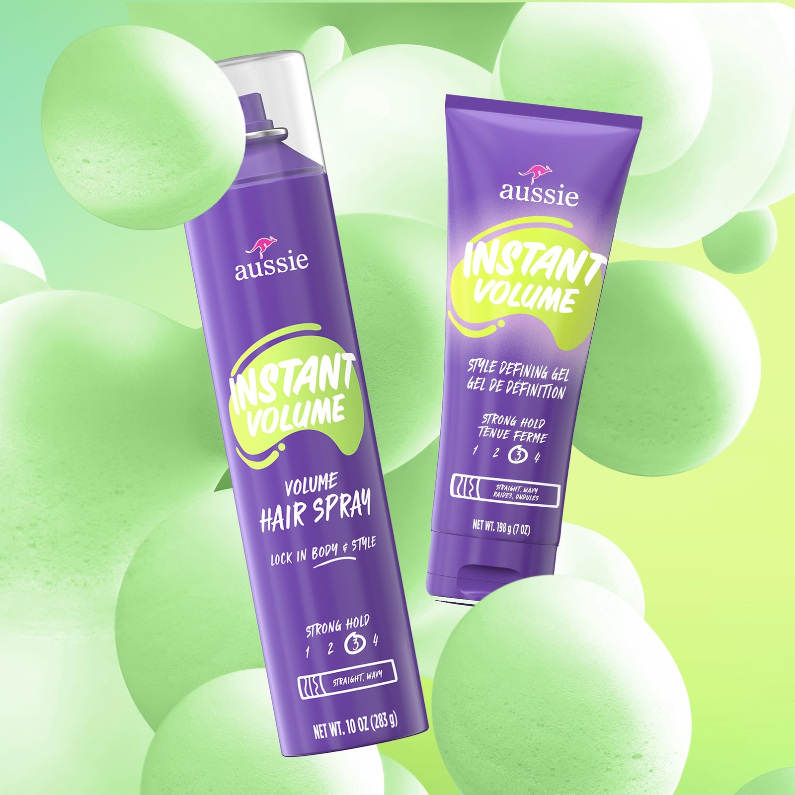 Instant Volume Mousse Triple Pack, 24-hour Volume Mousse, 6 oz
