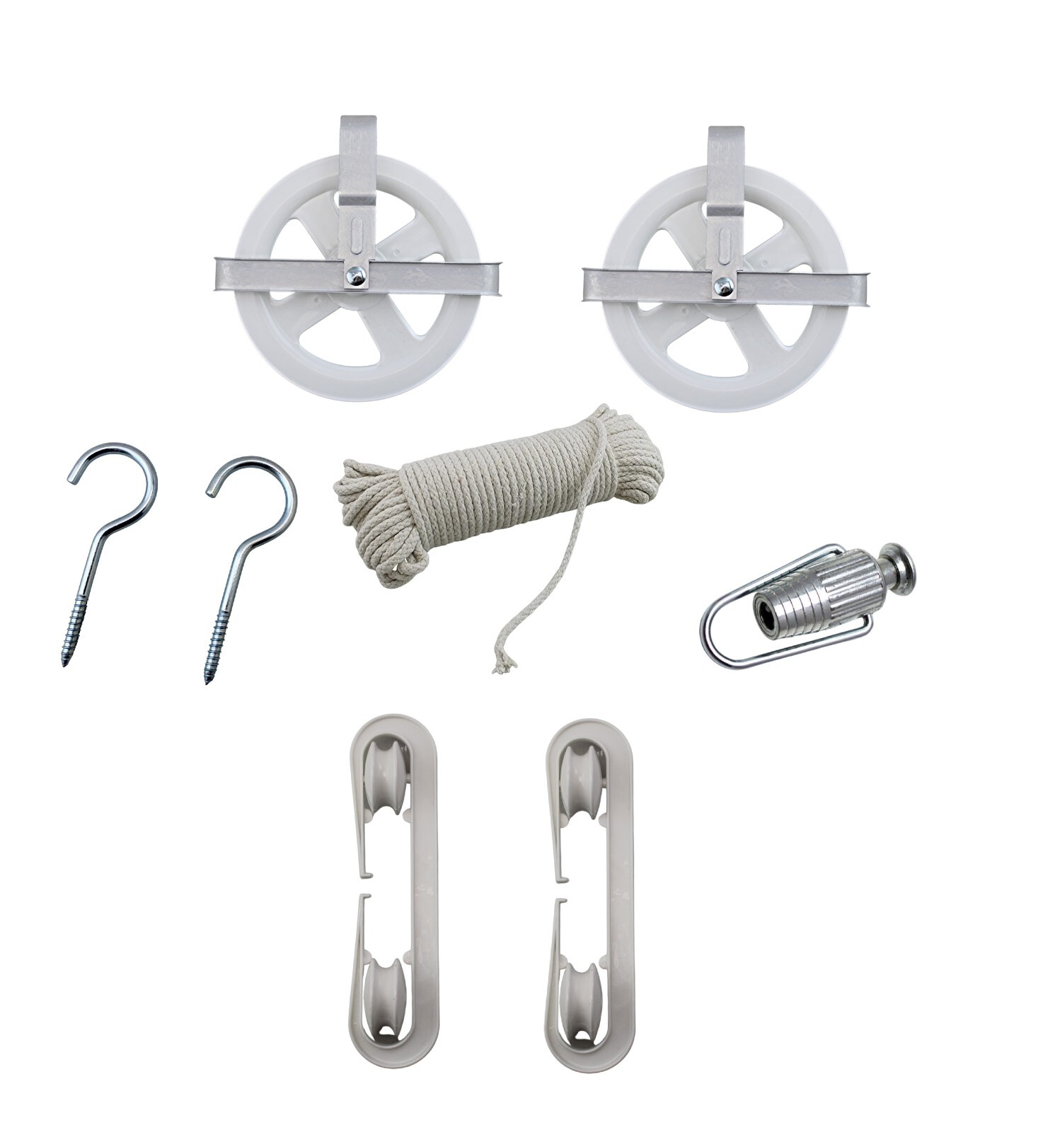 Complete Laundry Clothesline Kit Everything needed for Your Clothesdrying