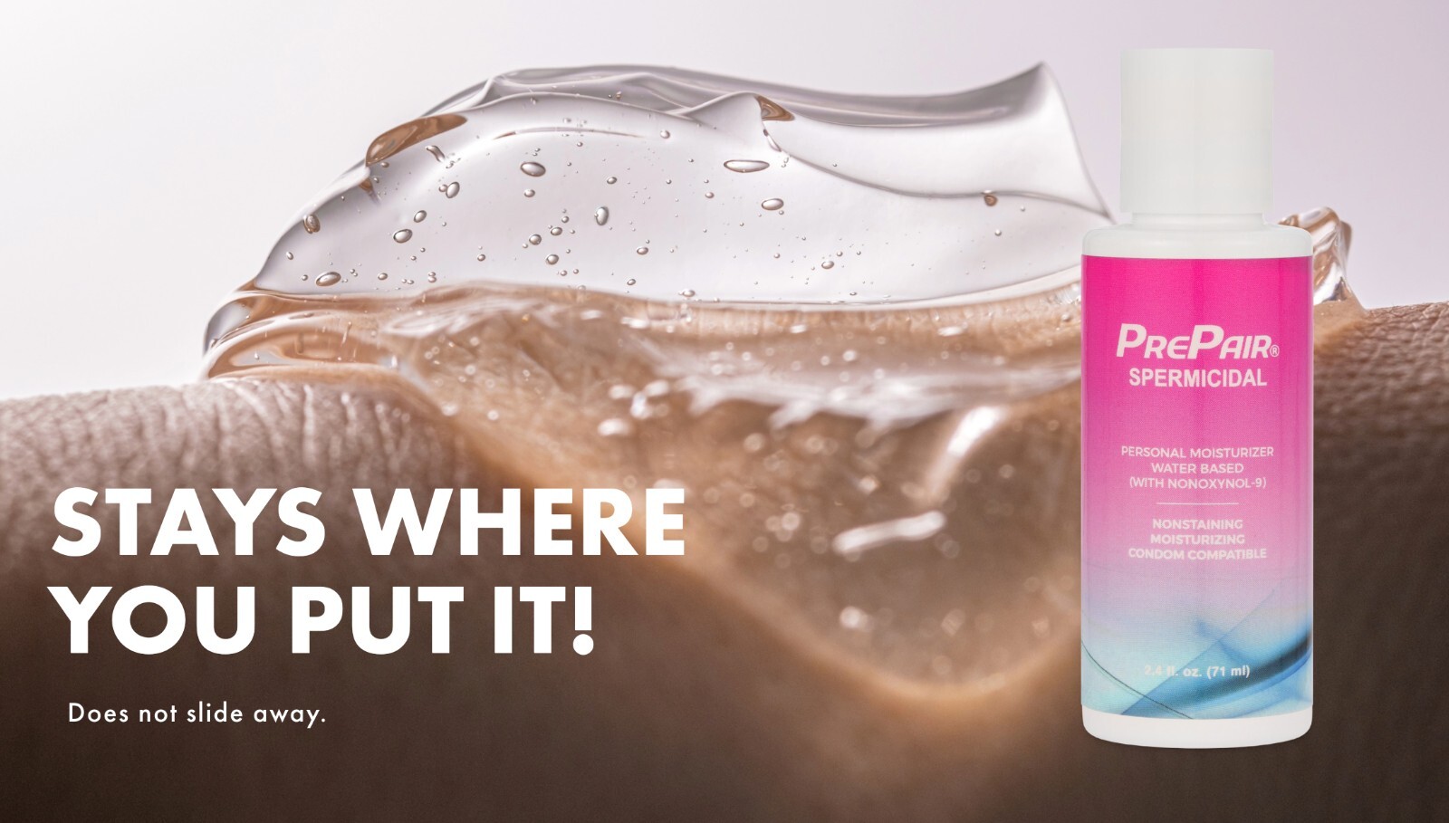 ForPlay PrePair Spermicidal - Water Based Lubricant - Made in the US