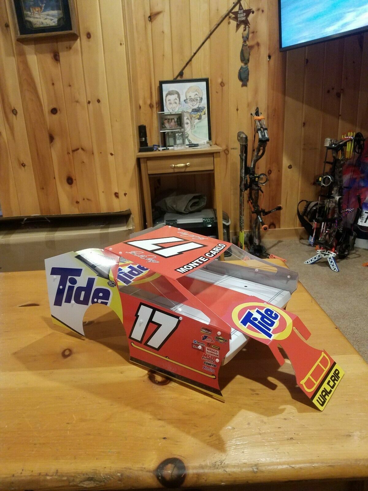 SALVAS MUDBOSS TRAXXAS SLASH DARRELL WALTRIP TIDE WRAP KIT