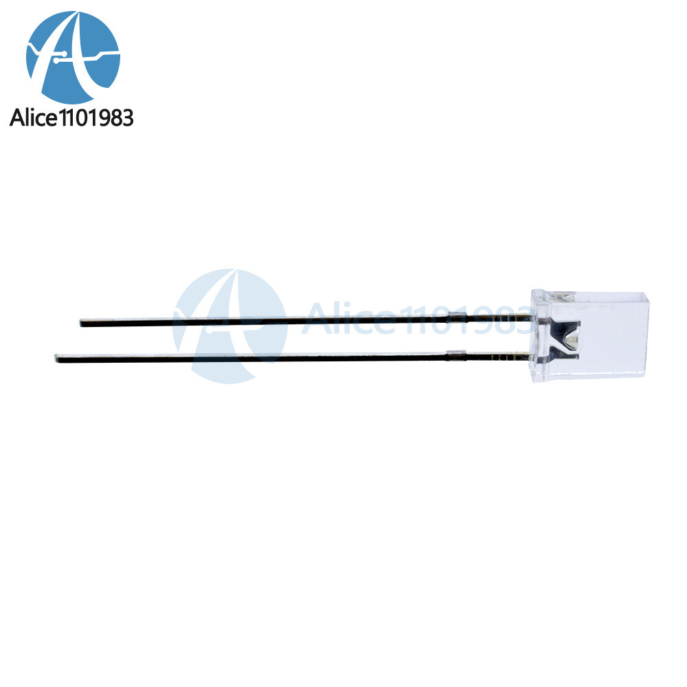 10PCS 2*5*7mm Square White Light LED Light-emitting Diode