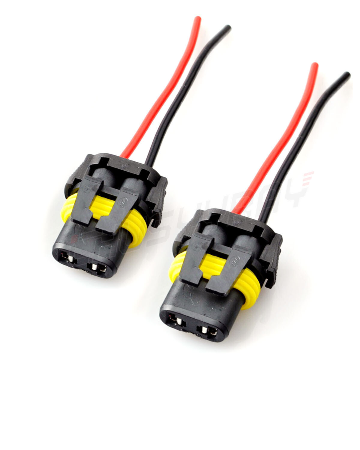 2 Pigtail Female of 9005 HB3 Head Light Hi Beam Replace Bulb Plug for Impreza