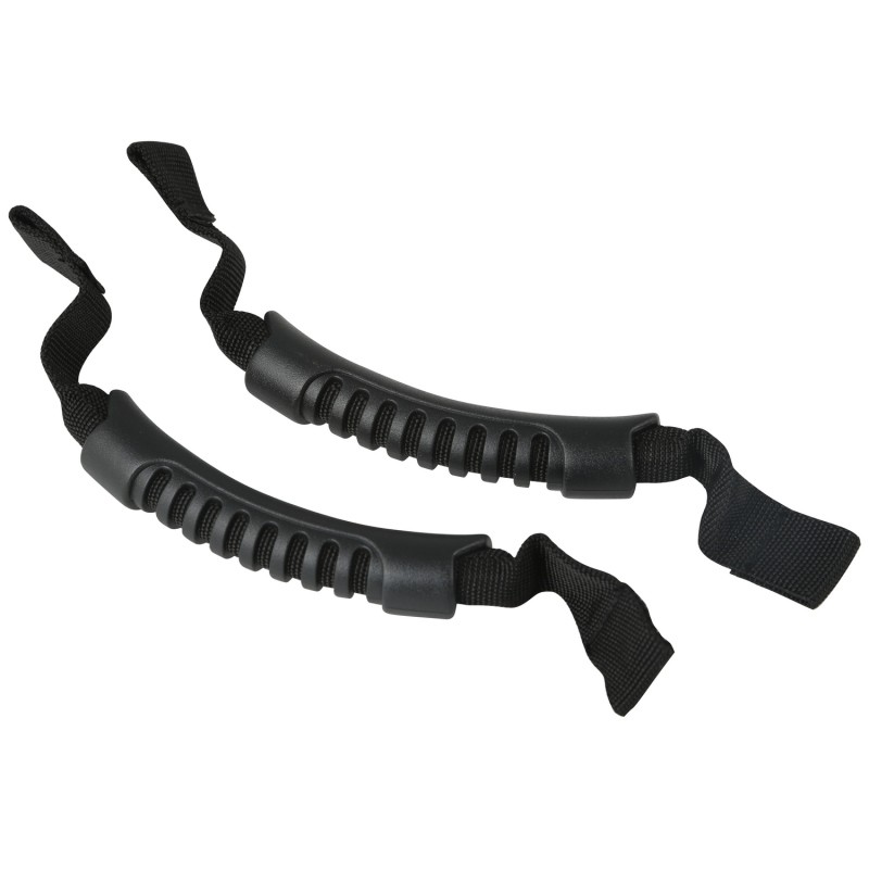 Rugged Ridge Front Headrest Grab Handles Black Fits 07-20 JK/JL/JT