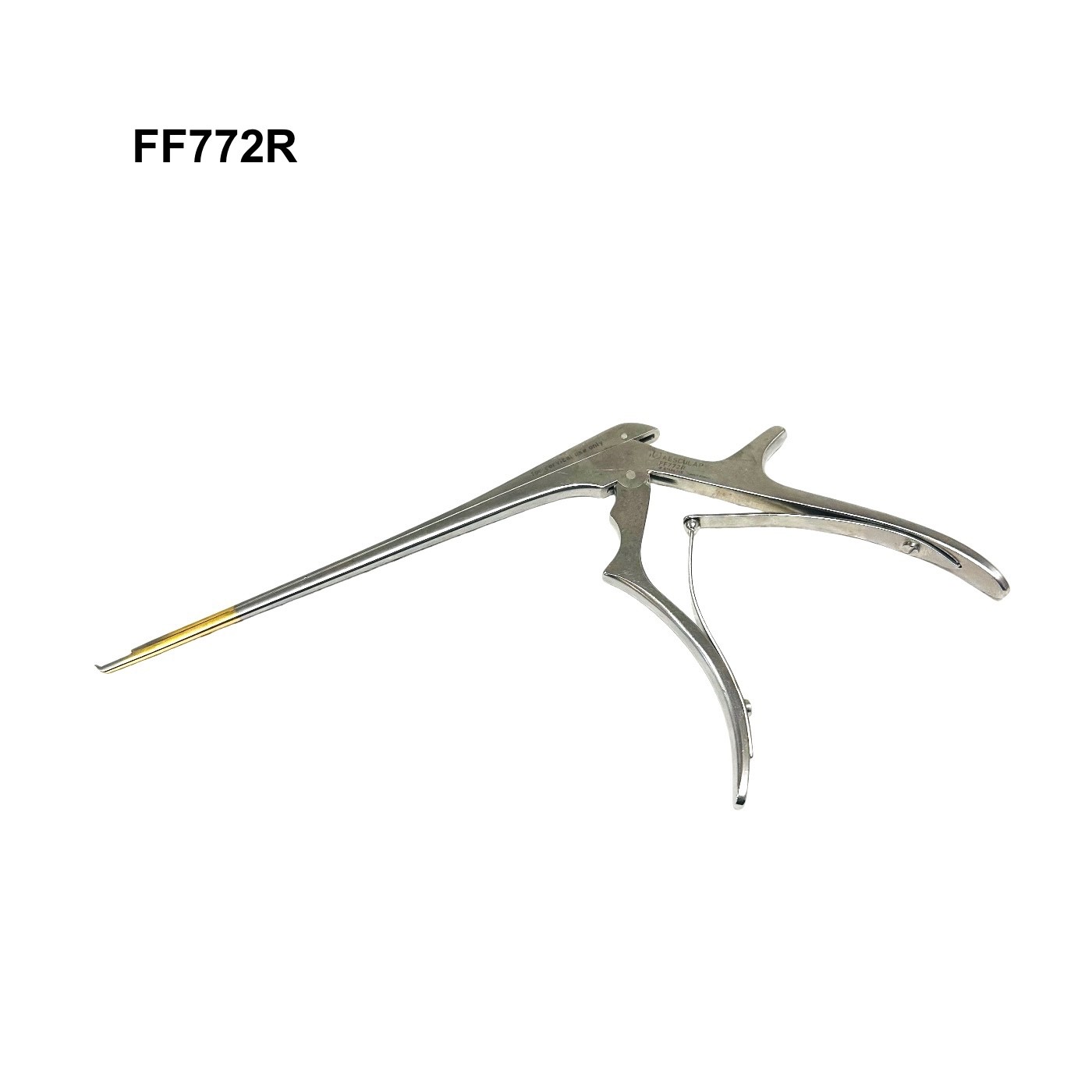 Aesculap FF772R Kerrison Punch,  2mm, 40° Upwards, Thin 7" Instrument