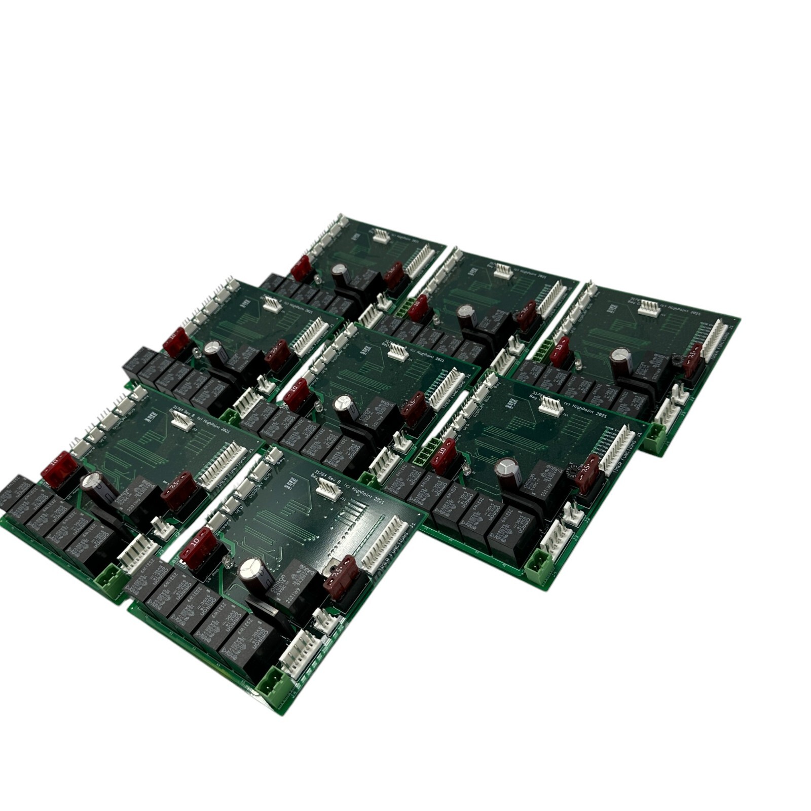 Lot of 5 HighPoint 31764 Rev B Bay Controller Boards