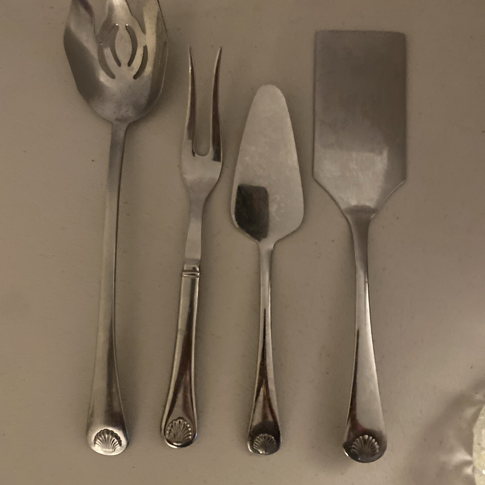 Reed & Barton SEYCHILLES*STAINLESS 4 Serving Pieces