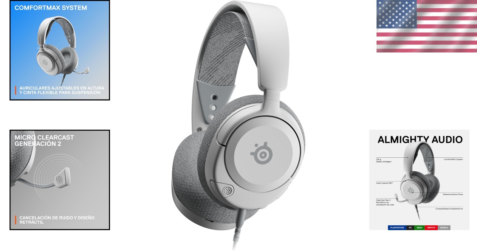 Arctis Nova 1P Multi-System Gaming Headset — Hi-Fi