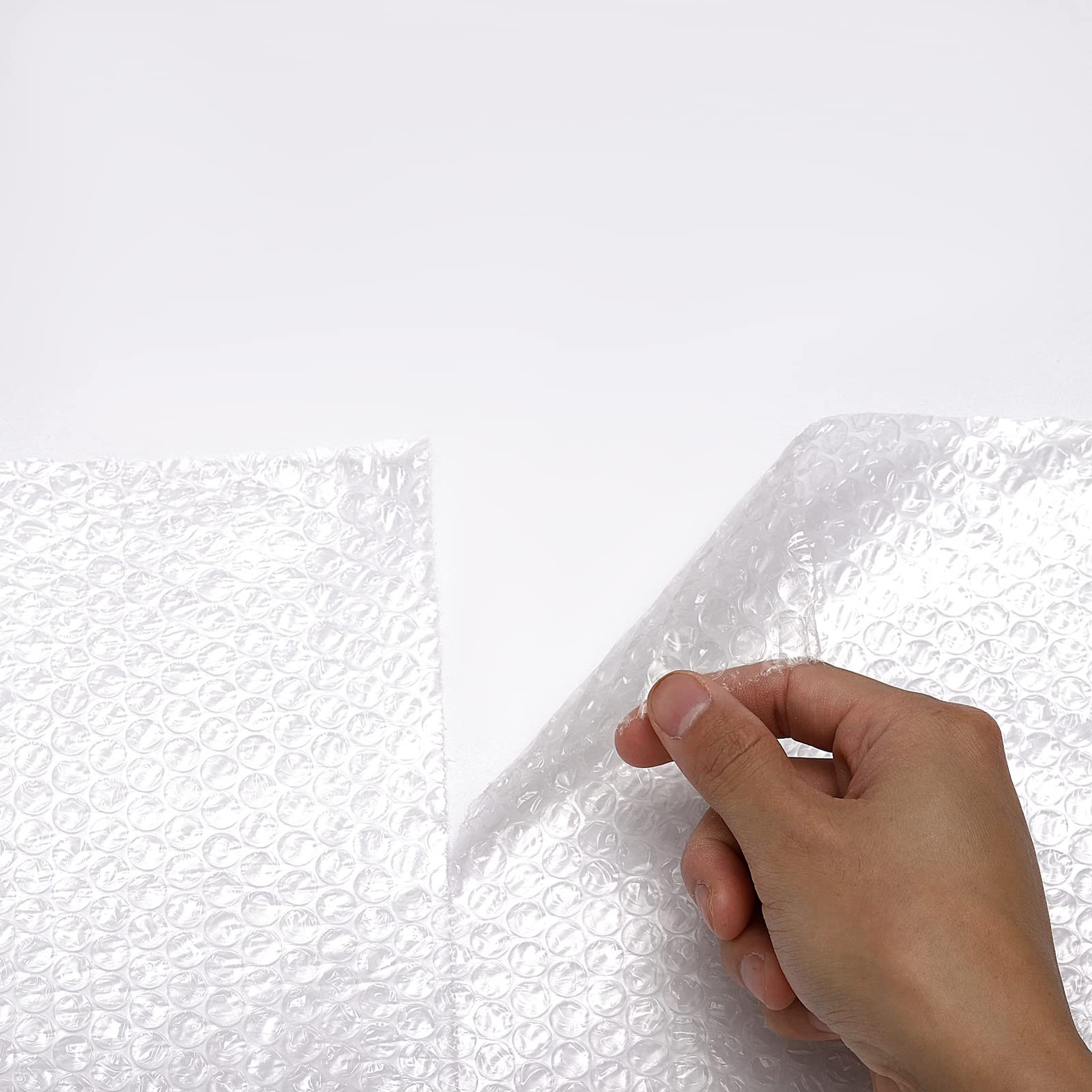 WANGUAGUA Bubble Packing Wrap for Moving Boxes 12in x 15ft / 1 Roll, Clear