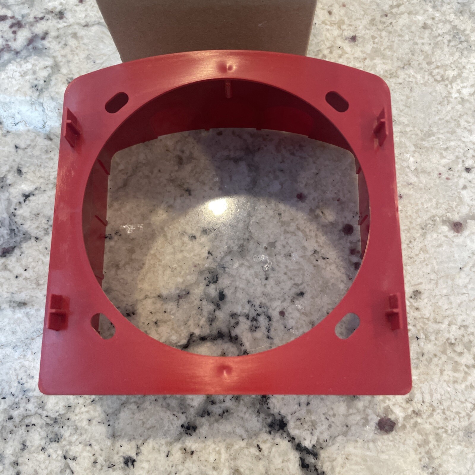 Simplex 4905-9941 Red Surface Mount Adapter Skirt