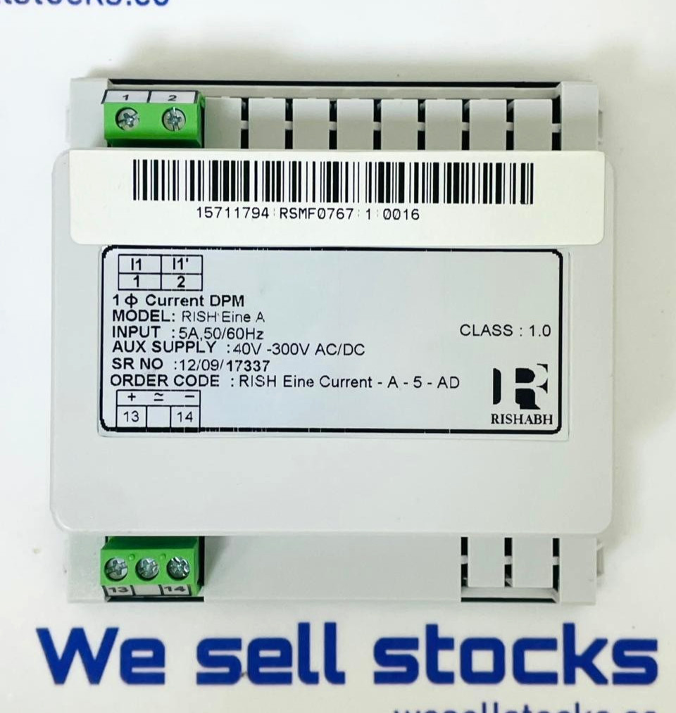 Rishabh RISH Eine A DPM Current Meter P656405ARIS