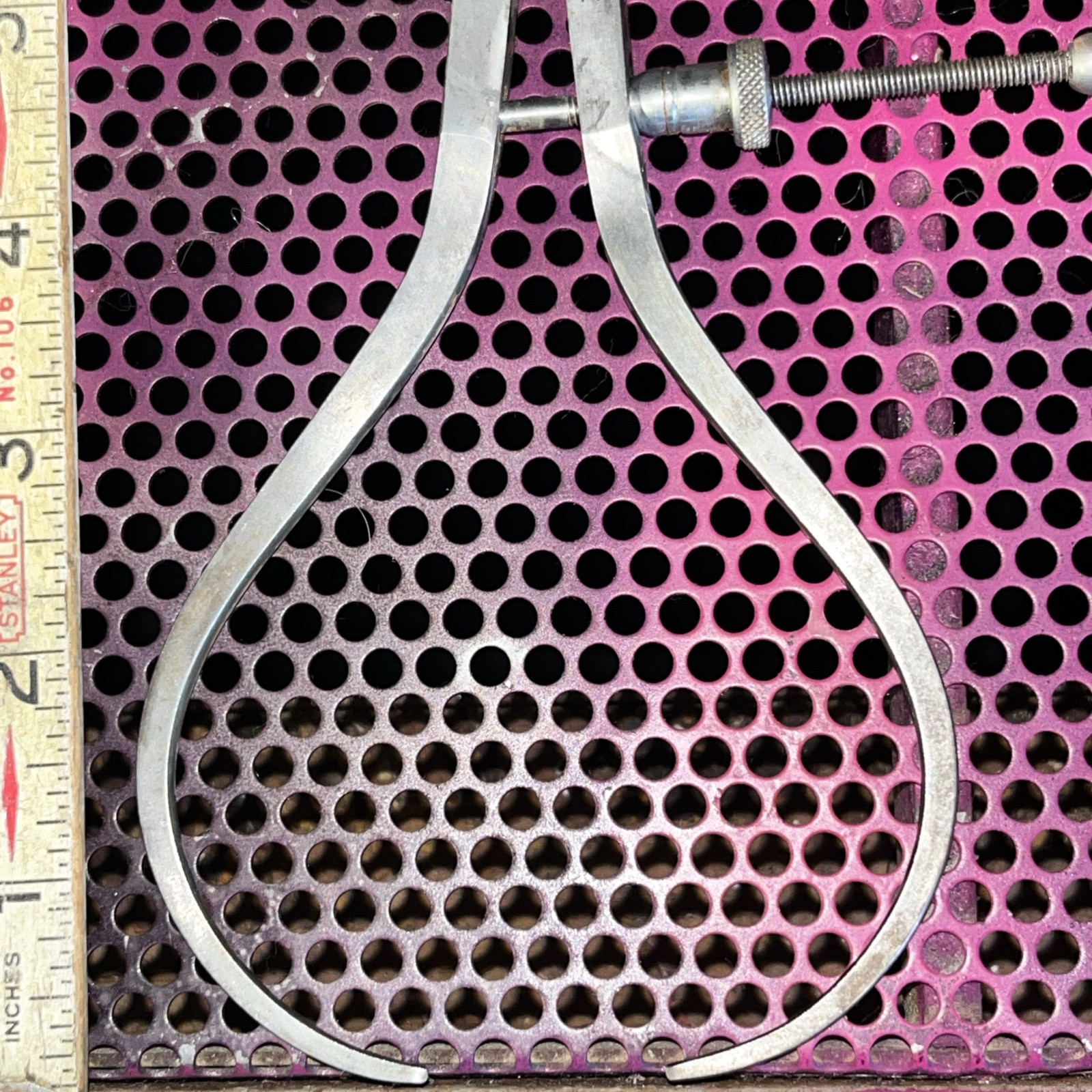 Starrett 75A-6 Fay Spring Type Outside Caliper, Solid Nut 7” IN STOCK