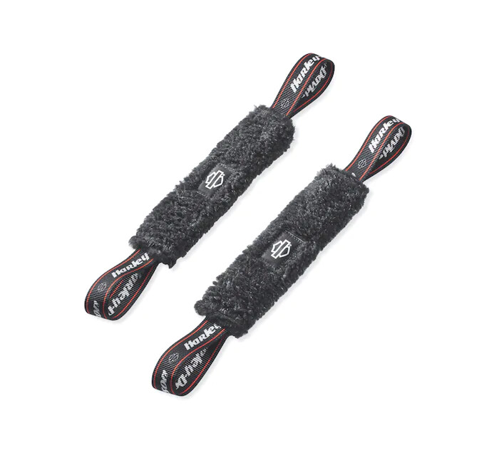 Harley Davidson NEW 2 OEM FLEECE SOFT STRAPS MADE IN USA