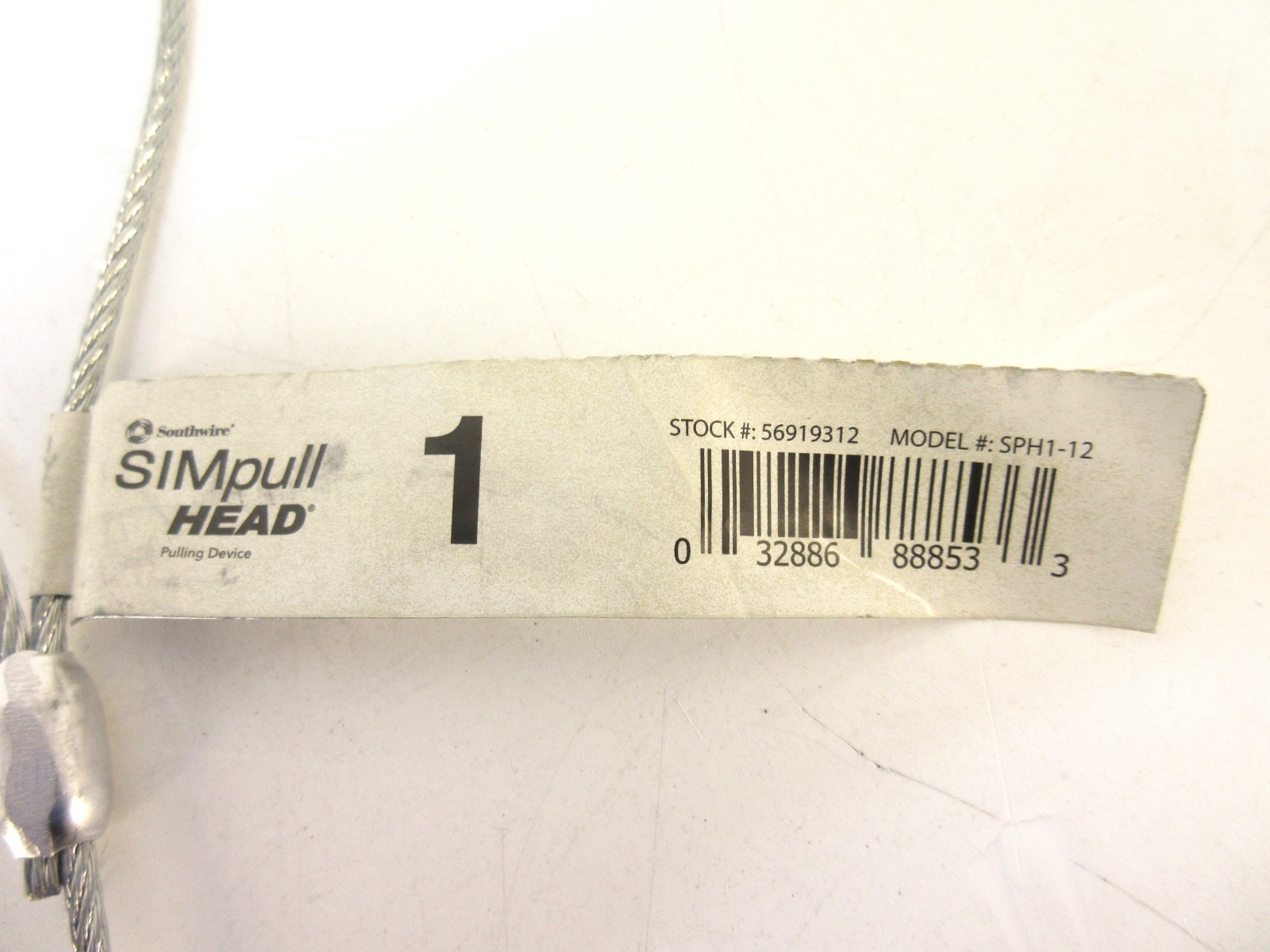 Southwire SPH1-12 SIMPH10X12 Maxis - 1/0 Awg Simpull Head 12" Pulling Device